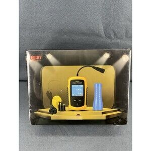 Lucky Portable Fish Finder Sonar LCD Depth Finder Ice Kayak Boat Fishing Kit